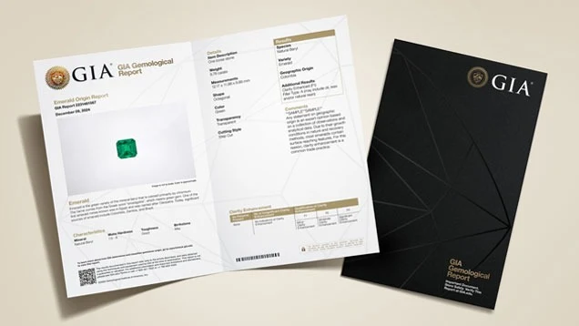 GIA · Redesigned GIA colored stone report