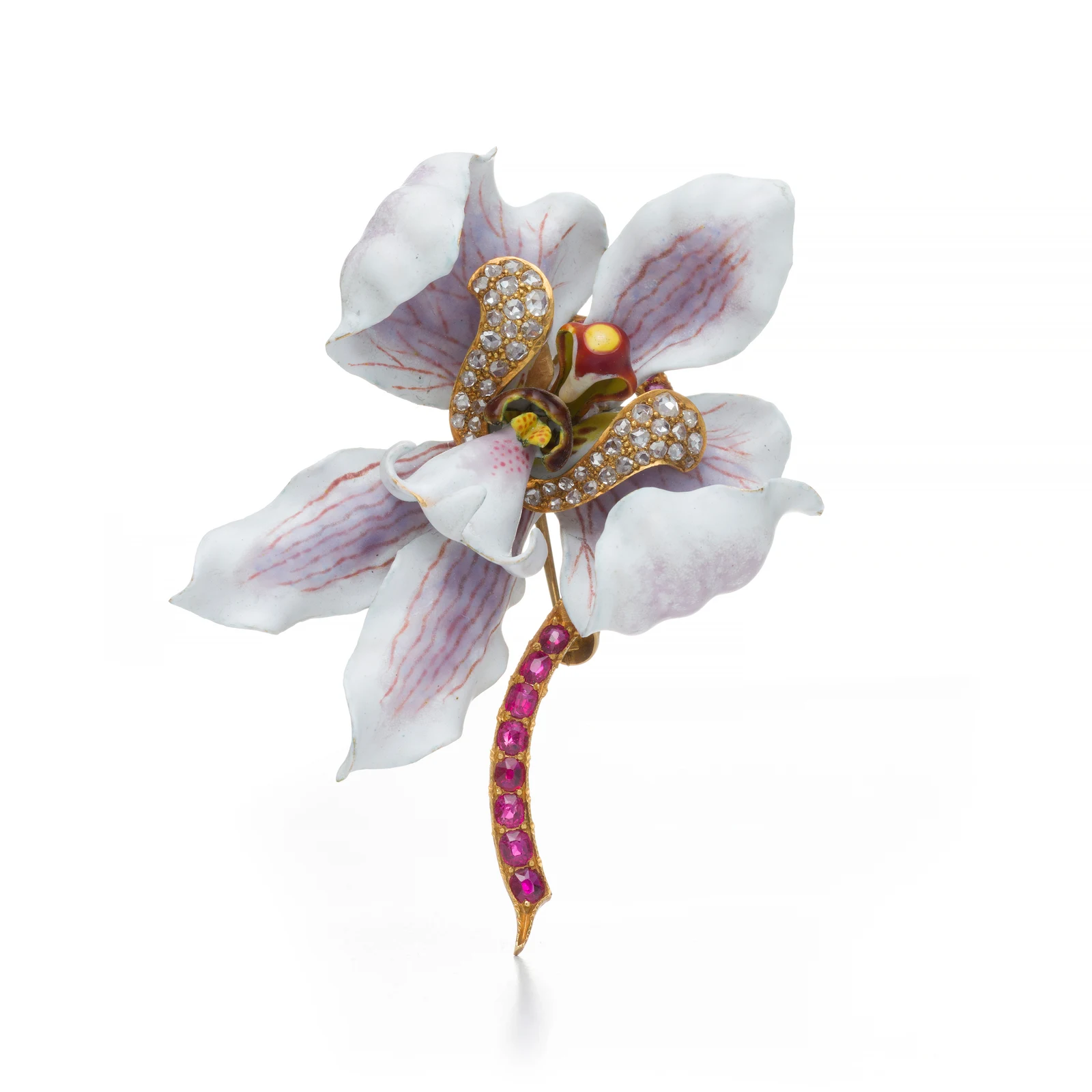 Экспонат · Tiffany & Co. · Orchid Brooch (1889–1893)