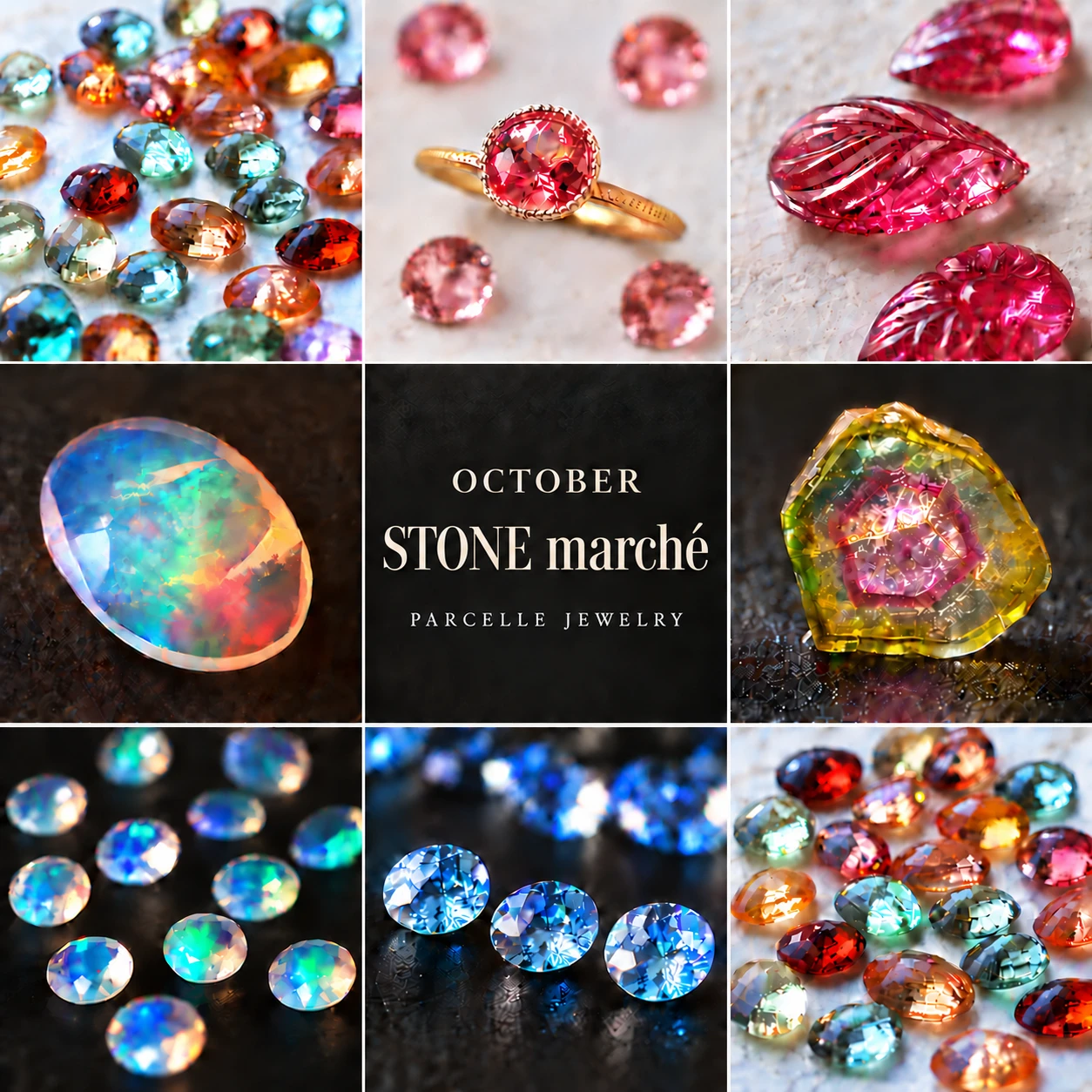10월 STONE marché 공식 주제 포스터