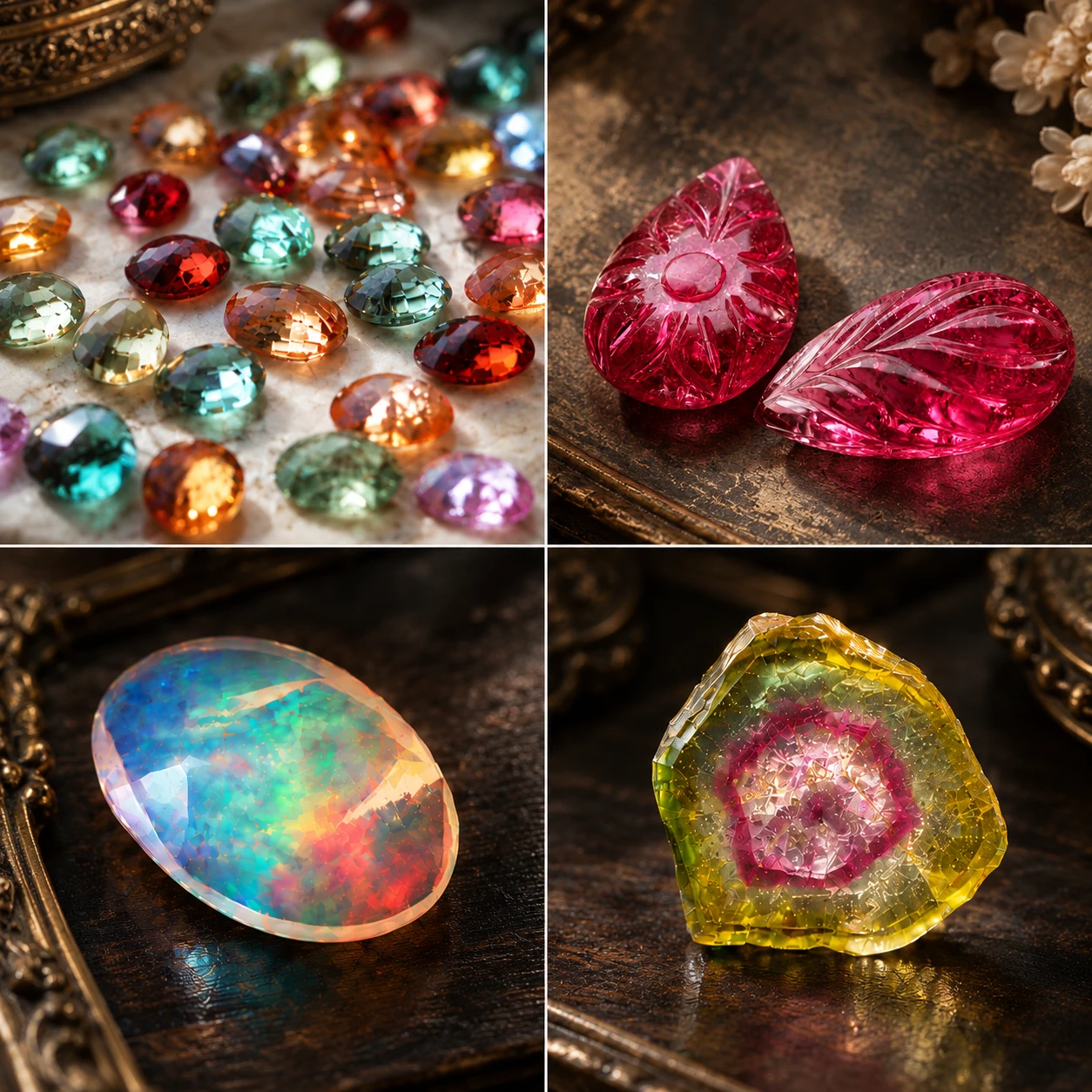 Exemples du mois : couleur, sculpture et taille