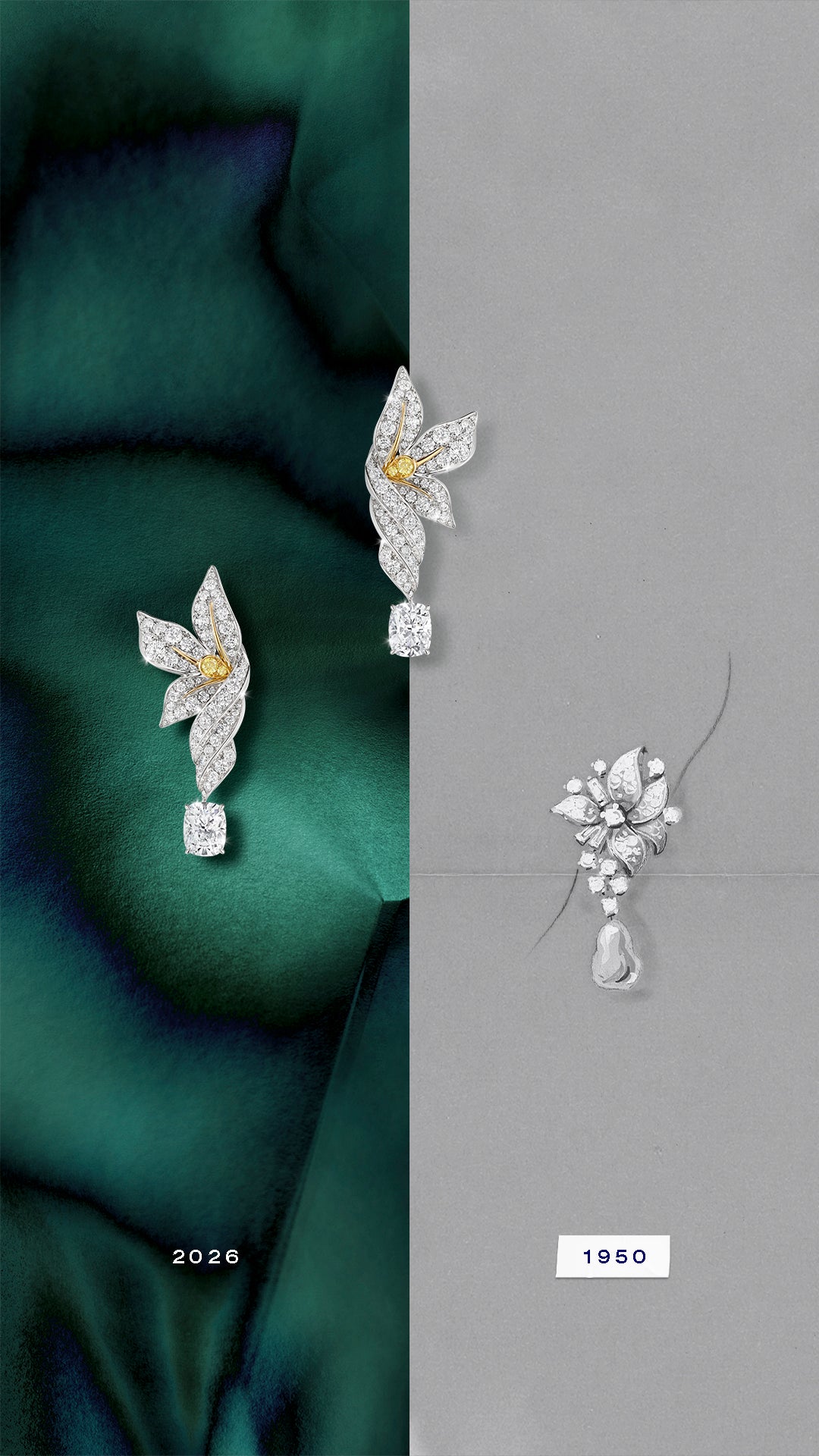 Chaumet · العمل الجديد ومقارنته بالأرشيف · 1980