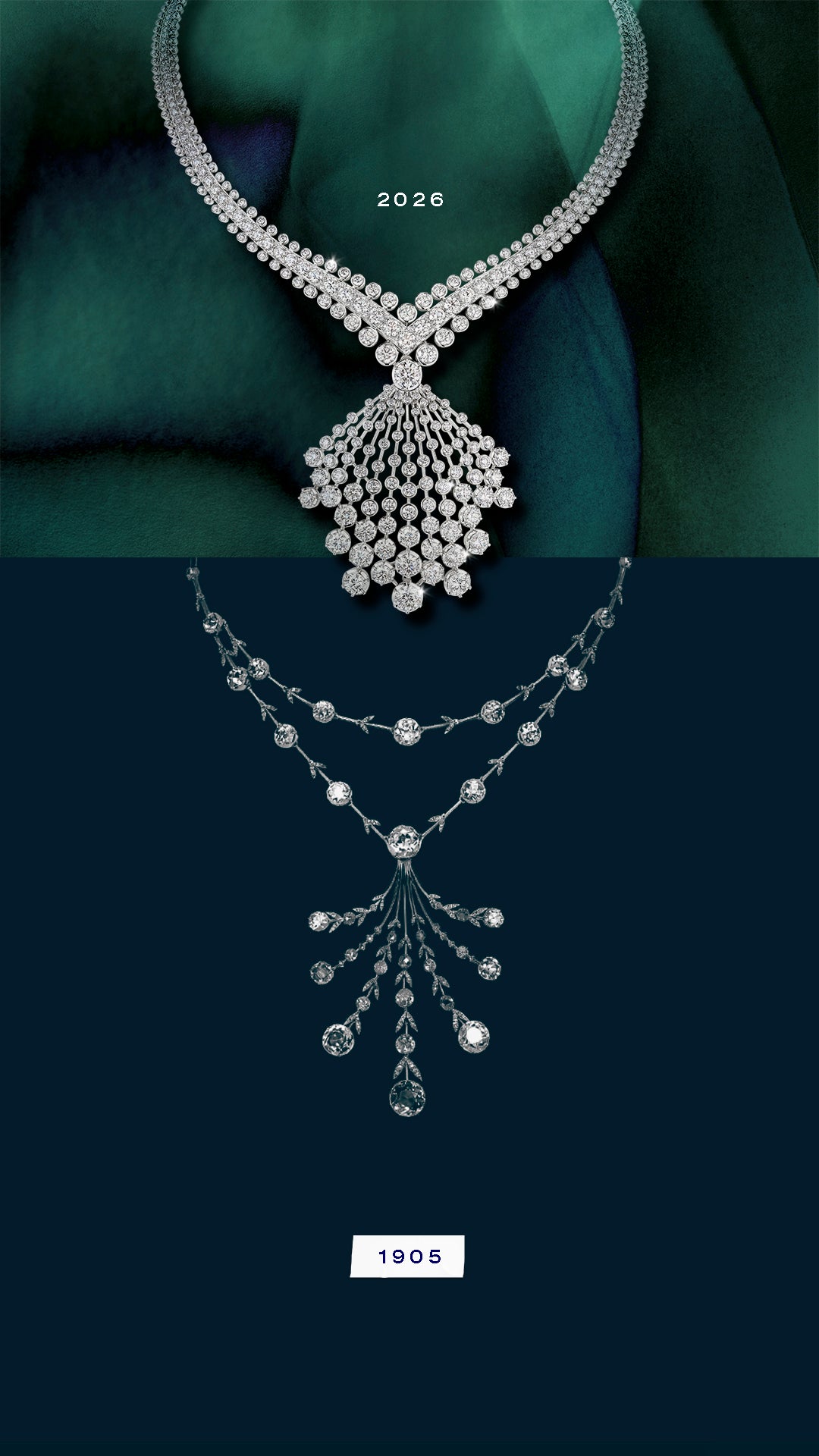 Chaumet · العمل الجديد ومقارنته بالأرشيف