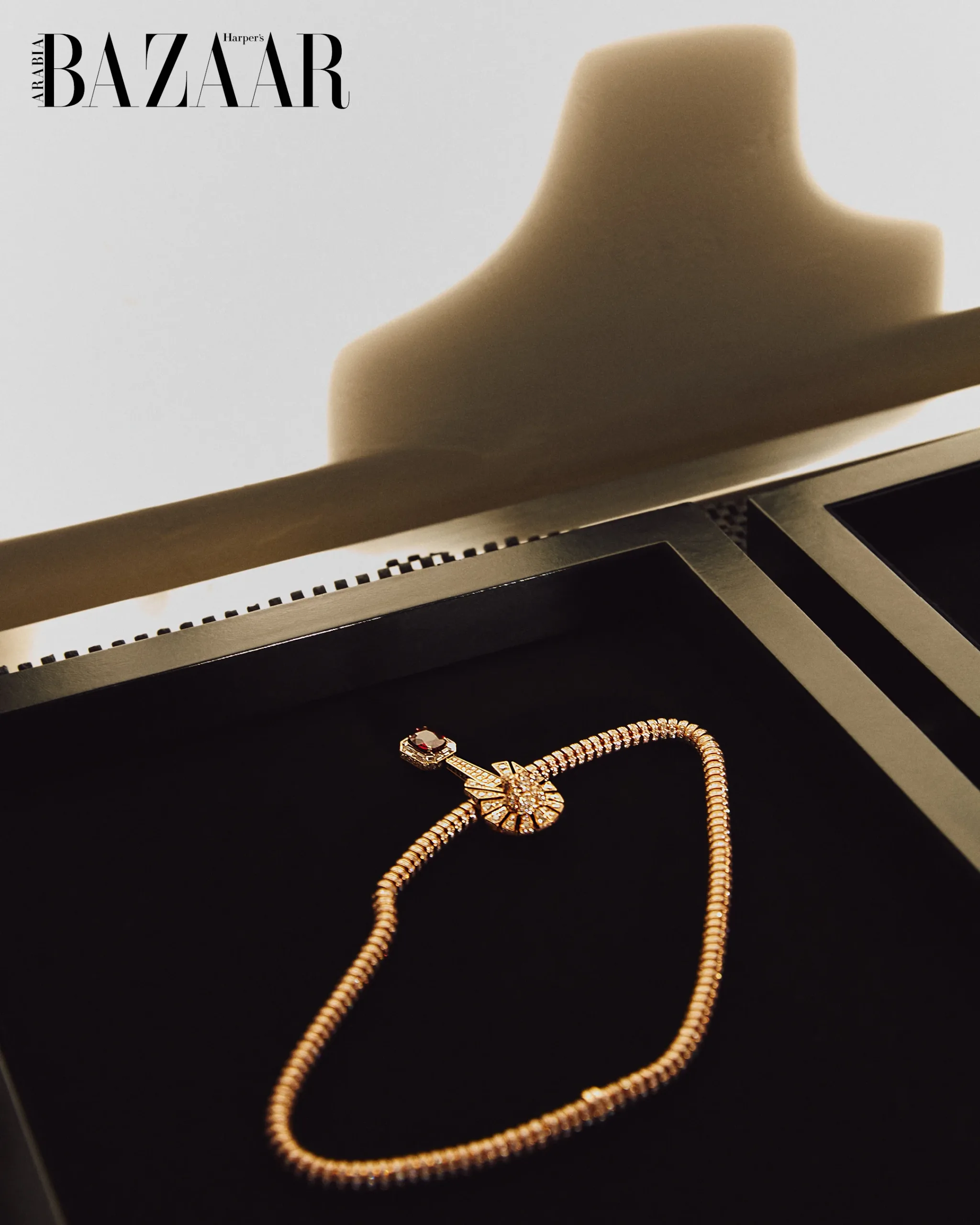 Lion Rubis Necklace in Rose Gold with a Ruby and Diamonds, POA, Chanel High Jewellery