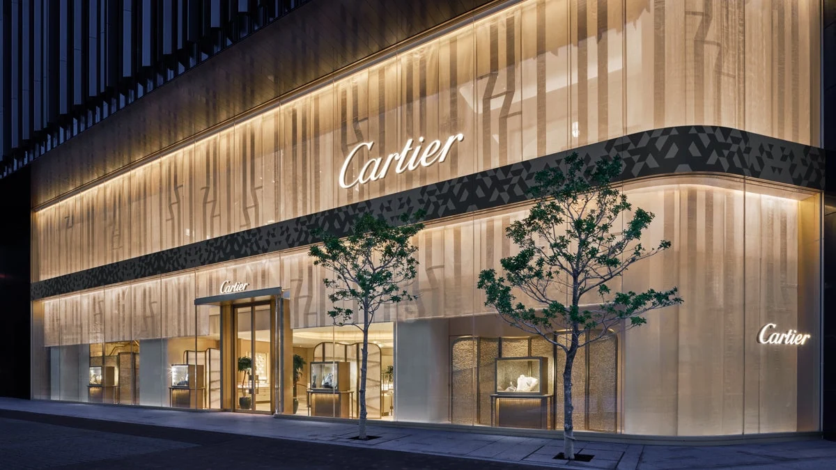 卡地亚名古屋荣旗舰店夜间外观 图片：DAICI ANO © Cartier